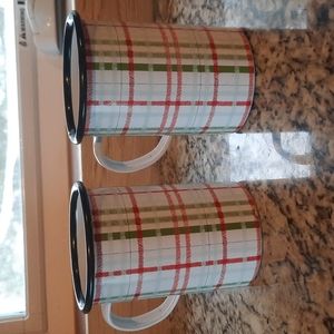 Christmas mugs- metal